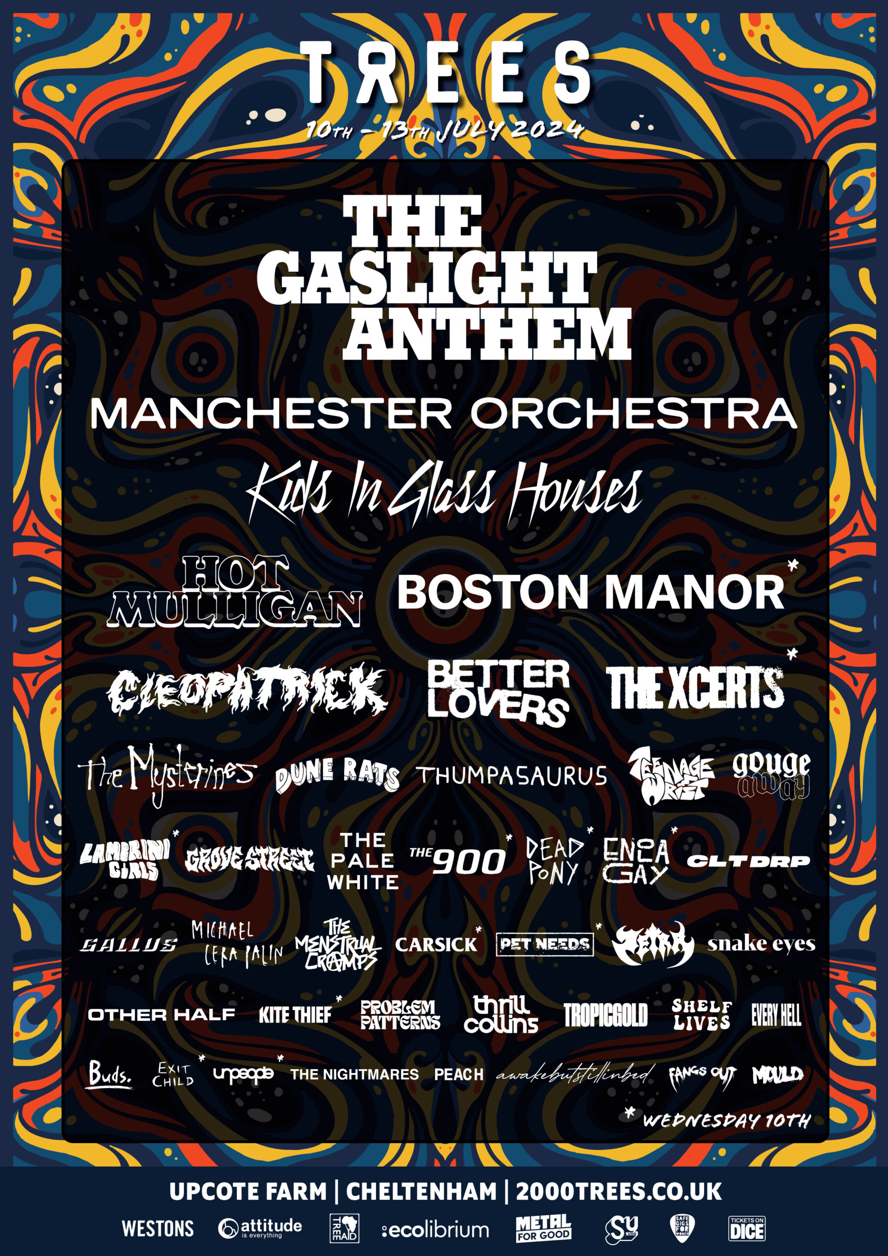 2000 Trees Festival Announces Over 40 New Acts For 2024!